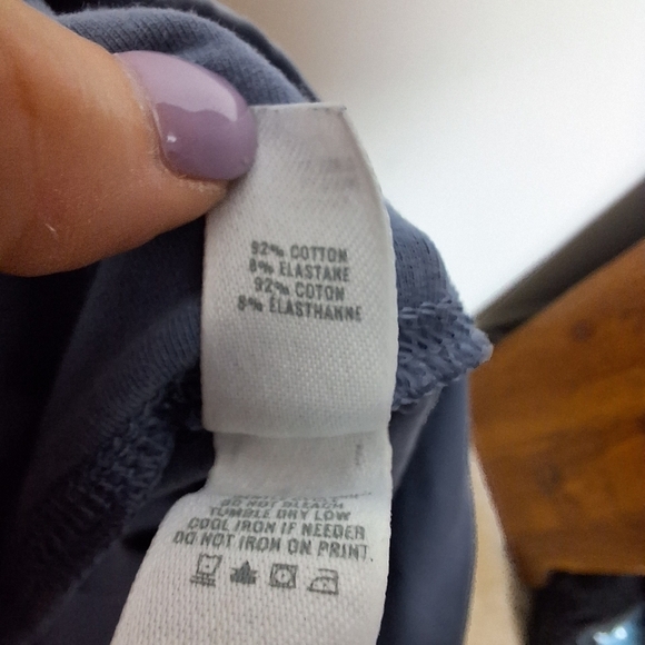 Aerie Chill Play Move Blue and White Midrise Tie Dye Leggings Size Small - Picture 7 of 10